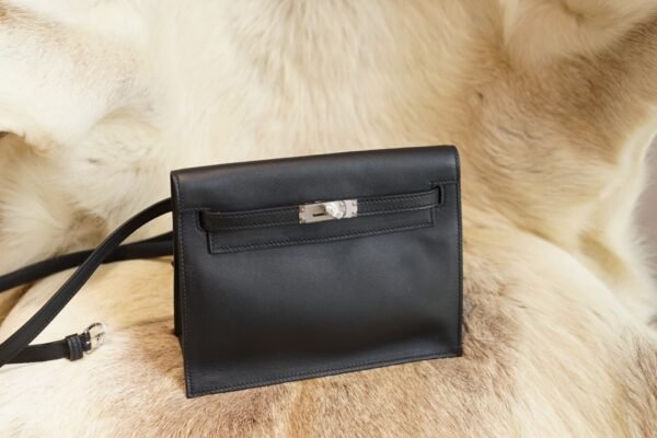 DDMode Factory Hermes Kelly Danse 22CM CK89 Nior Swift Leather Silver Hardware