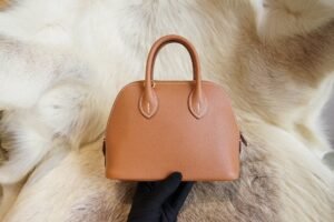 DDMode Factory Mini Bolide 18CM CK37 Gold Evercolor Leather Silver Hardware