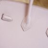 DDMode Whatsapp Hermes Birkin 25CM 09 Mauve Pale Epsom Leather Silver Hardware