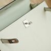 DDMode Whatsapp Hermes Kelly 25CM 0S Vert Fizz Epsom Leather Silver Hardware
