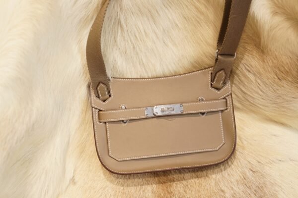 DDMode Wechat Hermes Jypsiere Mini CK18 Etoupe Swift Leather Silver Hardware