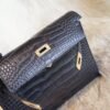 DDMode Hermes Kelly Danse 22CM CK89 Nior Matte Crocodile Gold Hardware