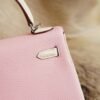 DDMode Whatsapp Hermes 3Q Rose Sakura / 8L Berton Togo Kelly 25CM Silver Hardware