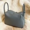DDMode Factory Hermes Y7 Blue Orage Clemence Leather Lindy 26CM Silver Hardware