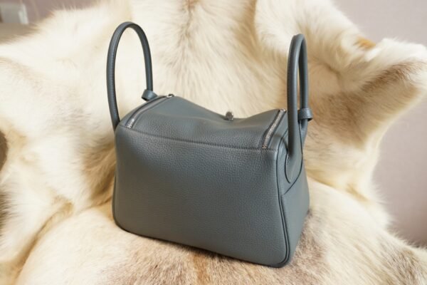 DDMode Factory Hermes Y7 Blue Orage Clemence Leather Lindy 26CM Silver Hardware