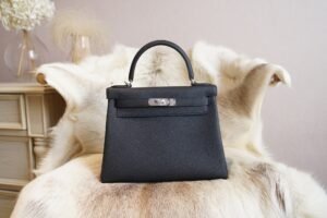 DDMode Factory Hermes Togo Kelly Retourne 28CM CK89 Nior Silver Hardware