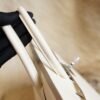 DDMode Whatsapp Hermes Birkin 25CM CK10 Craie Jonathan Leather Silver Hardware