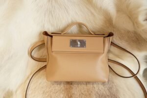DDMode Wechat Hermes 0M Chai Mini Kelly 2424 Evercolor Leather Silver Hardware