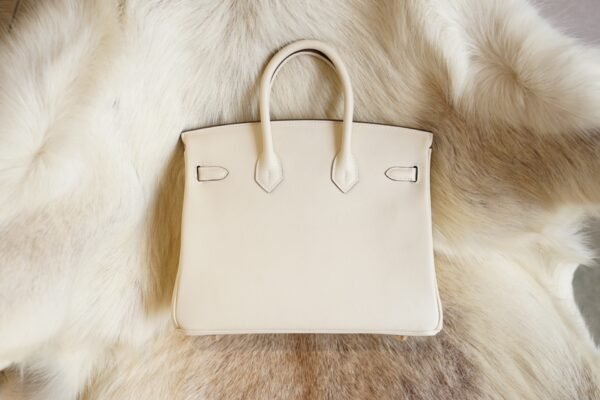 DDMode Factory Hermes Birkin 25CM 8L Beton Evercolor Leather Gold Hardware