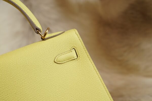 DDMode Wechat Hermes 9R Lime Epsom Leather Kelly 25CM Gold Hardware