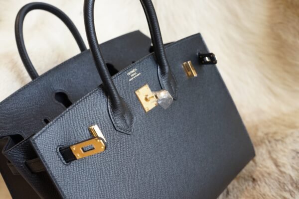 DDMode Hermes Birkin 25CM 89 Nior Epsom Leather Gold Hardware Women’s Bag