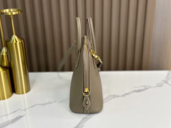 Bolide Evercolor Ck18 Etoupe Grey Gold Hardware 25cm Full Handmade Ghw