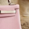 DDMode Whatsapp Hermes 3Q Rose Sakura / 8L Berton Togo Kelly 25CM Silver Hardware
