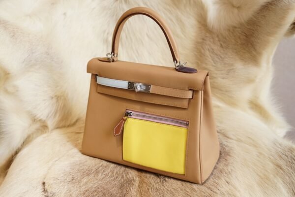 DDMode Whatsapp Hermes 0M Chai Swift Kelly Colormatic 25CM Silver Hardware