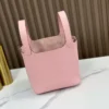 DDMode Factory Picotin Togo New Pink Silver Hardware 18cm Full Handmade