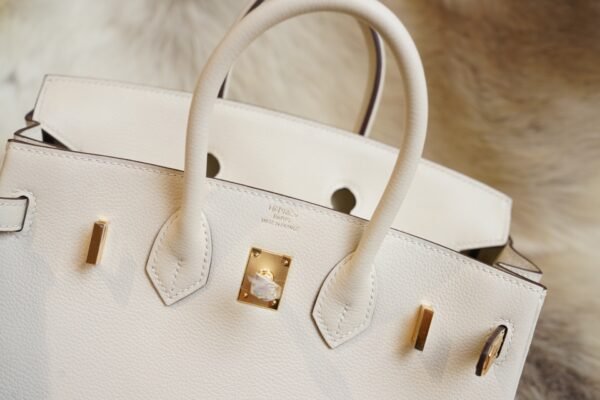 DDMode Factory Hermes Birkin 25CM 8L Beton Evercolor Leather Gold Hardware
