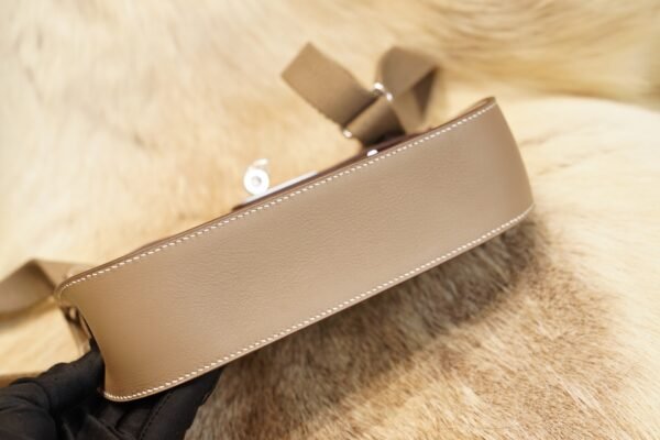 DDMode Wechat Hermes Jypsiere Mini CK18 Etoupe Swift Leather Silver Hardware