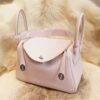 DDMode Factory Hermes 09 Mauve Pale Clemence Lindy 26CM Silver Hardware