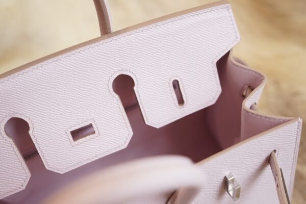 DDMode Whatsapp Hermes Birkin 25CM 09 Mauve Pale Epsom Leather Silver Hardware