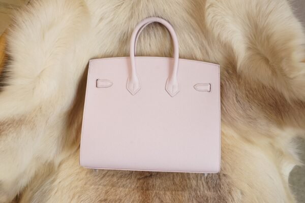 DDMode Whatsapp Hermes Birkin 25CM 09 Mauve Pale Epsom Leather Silver Hardware