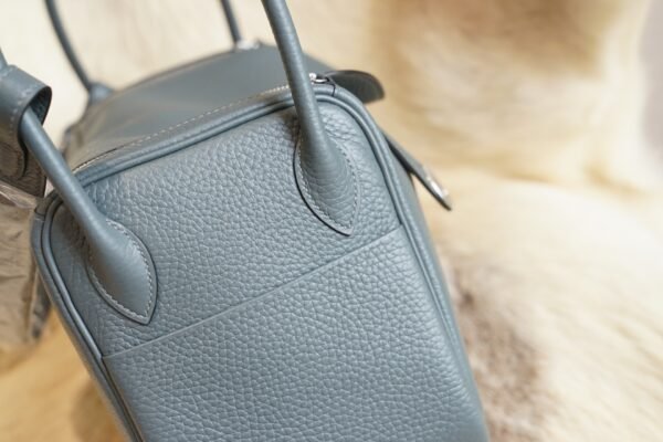 DDMode Factory Hermes Y7 Blue Orage Clemence Leather Lindy 26CM Silver Hardware