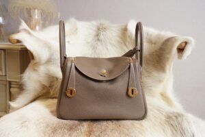 DDMode Wechat Hermes CK18 Etoupe Lindy 26CM Clemence Gold Hardware