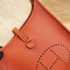 DDMode Factory Hermes Evelyne Mini 17CM 6C Cuivre Clemence Silver Hardware