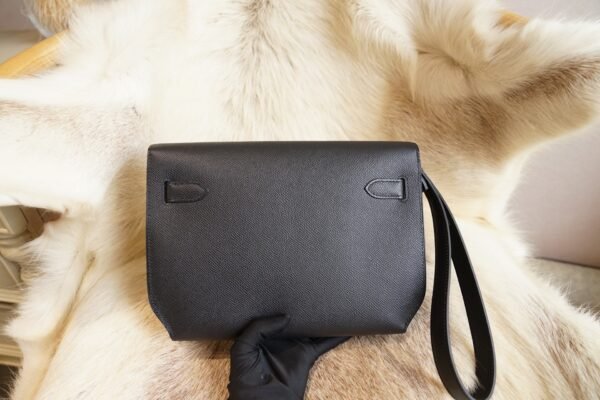 DDMode Hermes Kelly Depeches 25CM CK89 Nior Epsom Silver Hardware
