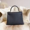 DDMode Factory Hermes Togo Kelly Retourne 28CM CK89 Nior Silver Hardware
