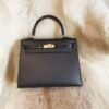 DDMode Hermes CK89 Nior Kelly Sellier 25CM Madame Leather Gold Hardware