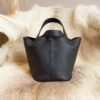 DDMode Hermes Picotin 18CM So Black CK89 Nior Clemence Leather Black Hardware