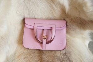 DDMode Hermes X9 Mauve Sylvestre Clemence Halzan 25CM Gold Hardware