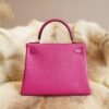 DDMode Factory Hermes Kelly 28CM L3 Rose Purple Chevre Leather Gold Hardware
