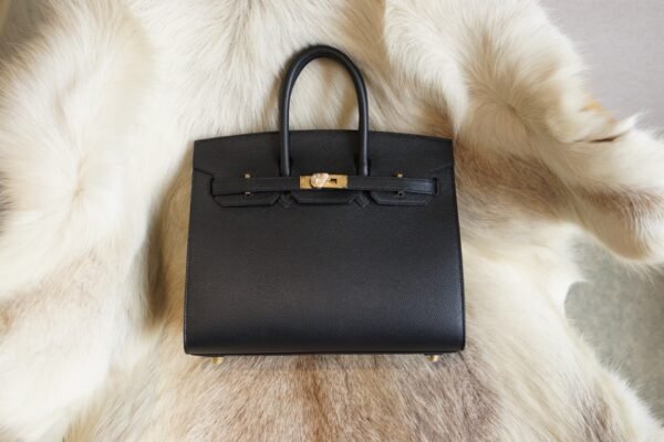 DDMode Hermes Birkin 25CM 89 Nior Epsom Leather Gold Hardware Women’s Bag