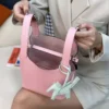 DDMode Factory Picotin Togo New Pink Silver Hardware 18cm Full Handmade