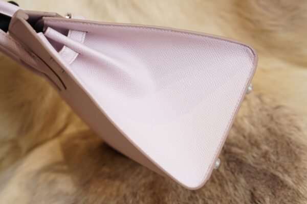 DDMode Whatsapp Hermes Birkin 25CM 09 Mauve Pale Epsom Leather Silver Hardware