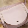 DDMode Factory Hermes 09 Mauve Pale Clemence Lindy 26CM Silver Hardware
