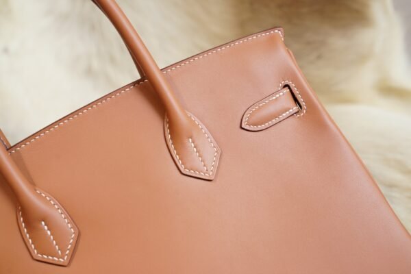 DDMode Wechat Hermes Birkin 30CM CK37 Gold Jonathan Leather Silver Hardware