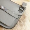 DDMode Factory Hermes Jypsiere Mini 0L Gris Meyer Swift Leather Silver Hardware
