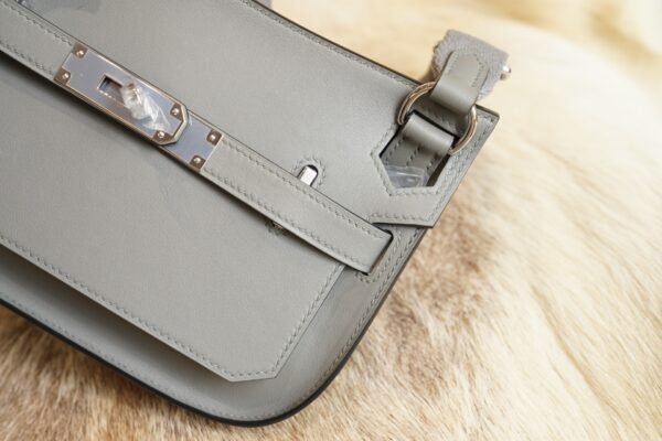 DDMode Factory Hermes Jypsiere Mini 0L Gris Meyer Swift Leather Silver Hardware