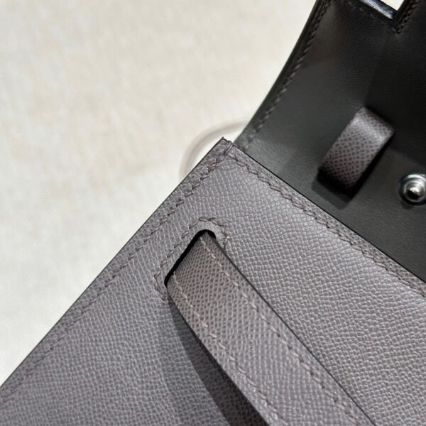 DDMode Kelly Elan 8F Gris Etain Silver Hardware Size 27*15*5cm