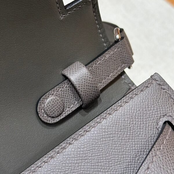 DDMode Kelly Elan 8F Gris Etain Silver Hardware Size 27*15*5cm