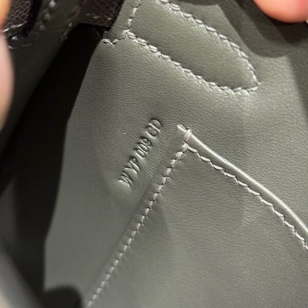 DDMode Kelly Elan 8F Gris Etain Silver Hardware Size 27*15*5cm