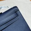 Hermes Kelly Cut 73 Blue Saphir Epsom Leather Gold Hardware
