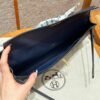 Hermes Kelly Cut 73 Blue Saphir Epsom Leather Gold Hardware