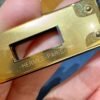 Hermes Kelly Cut 73 Blue Saphir Epsom Leather Gold Hardware