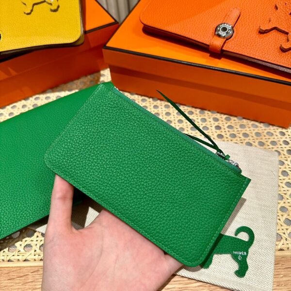 Hermes Purse Dogon Togo 1K Bambou Stamp B Silver Hardware