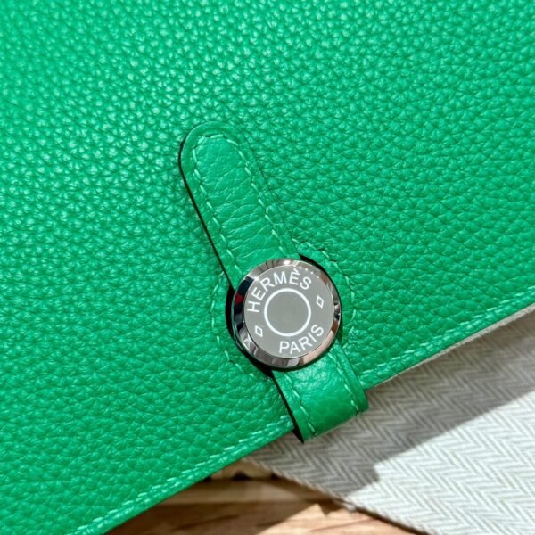 Hermes Purse Dogon Togo 1K Bambou Stamp B Silver Hardware