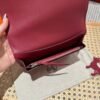 Hermes Wallet Dogon Q5 Rouge Casaque Silver Hardware Togo Leather Purse