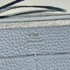 Hermes Dogon Wallet Togo Blue Pale Silver Hardware